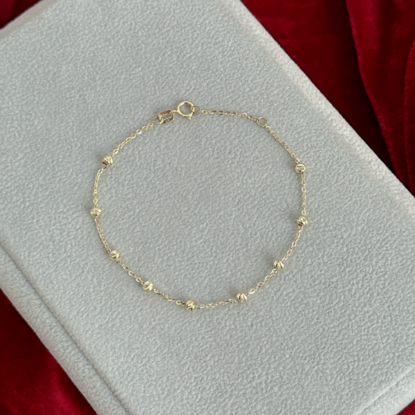 Customizable gold bracelet - Image 4