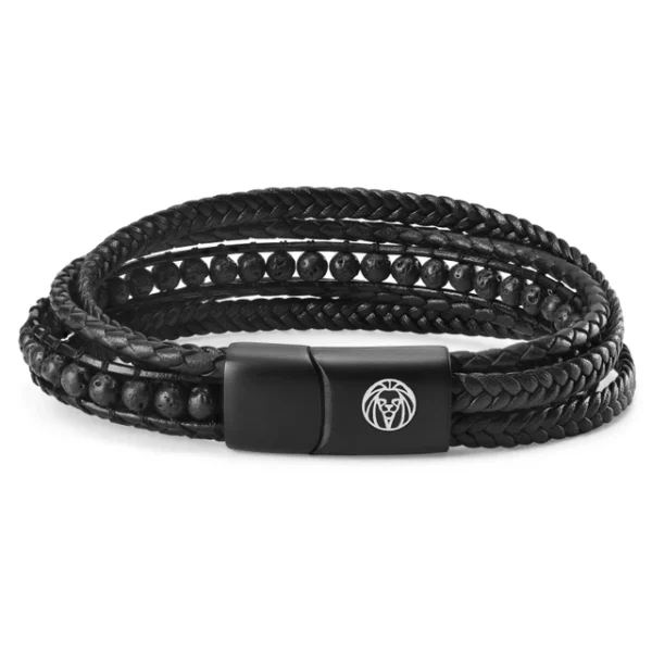 Men leather bracelet1